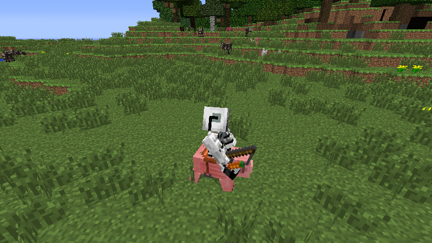 Ride on a Pig in Minecraft - Instructables