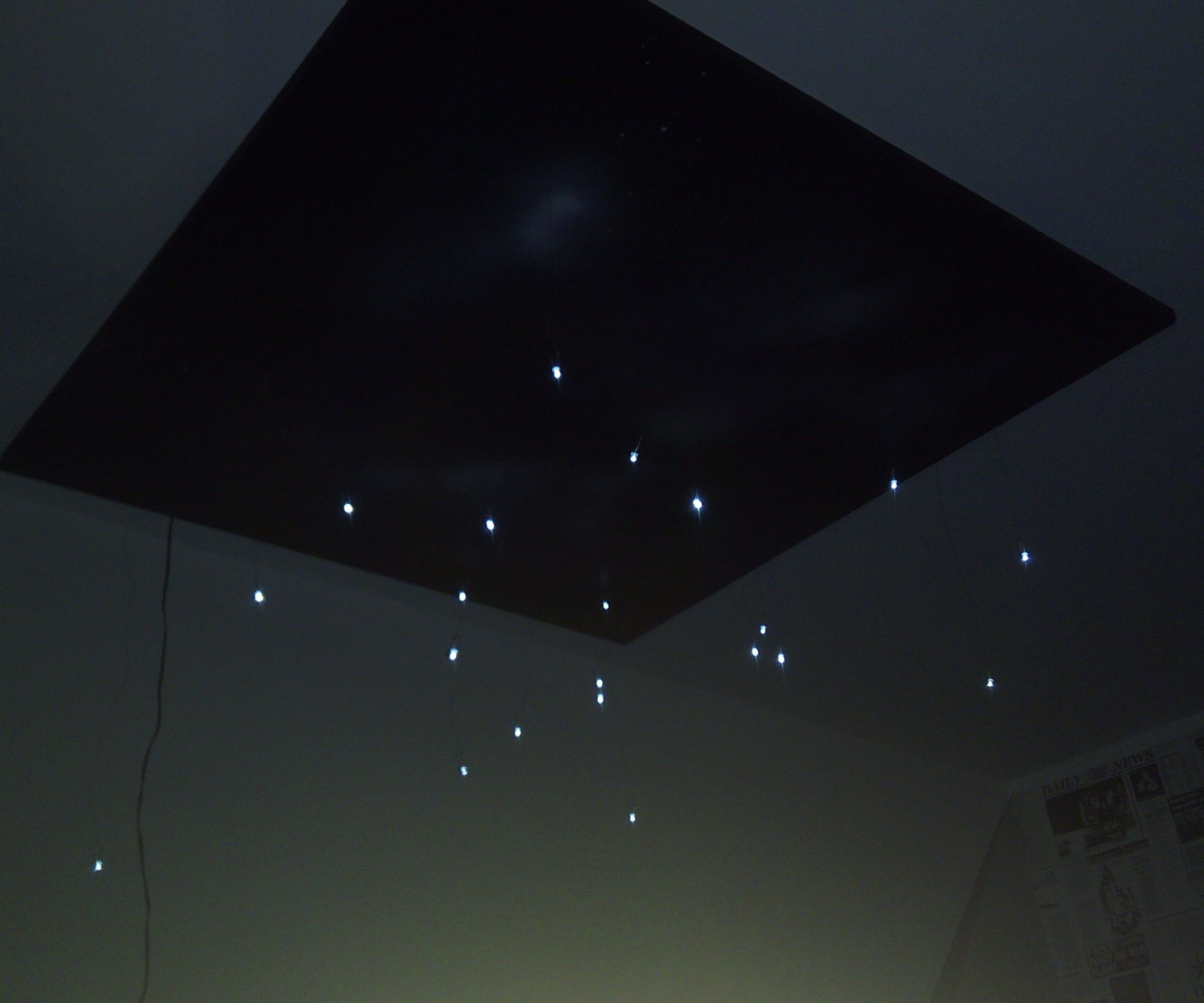 Picture of Cosmos With LED Stars in 3D