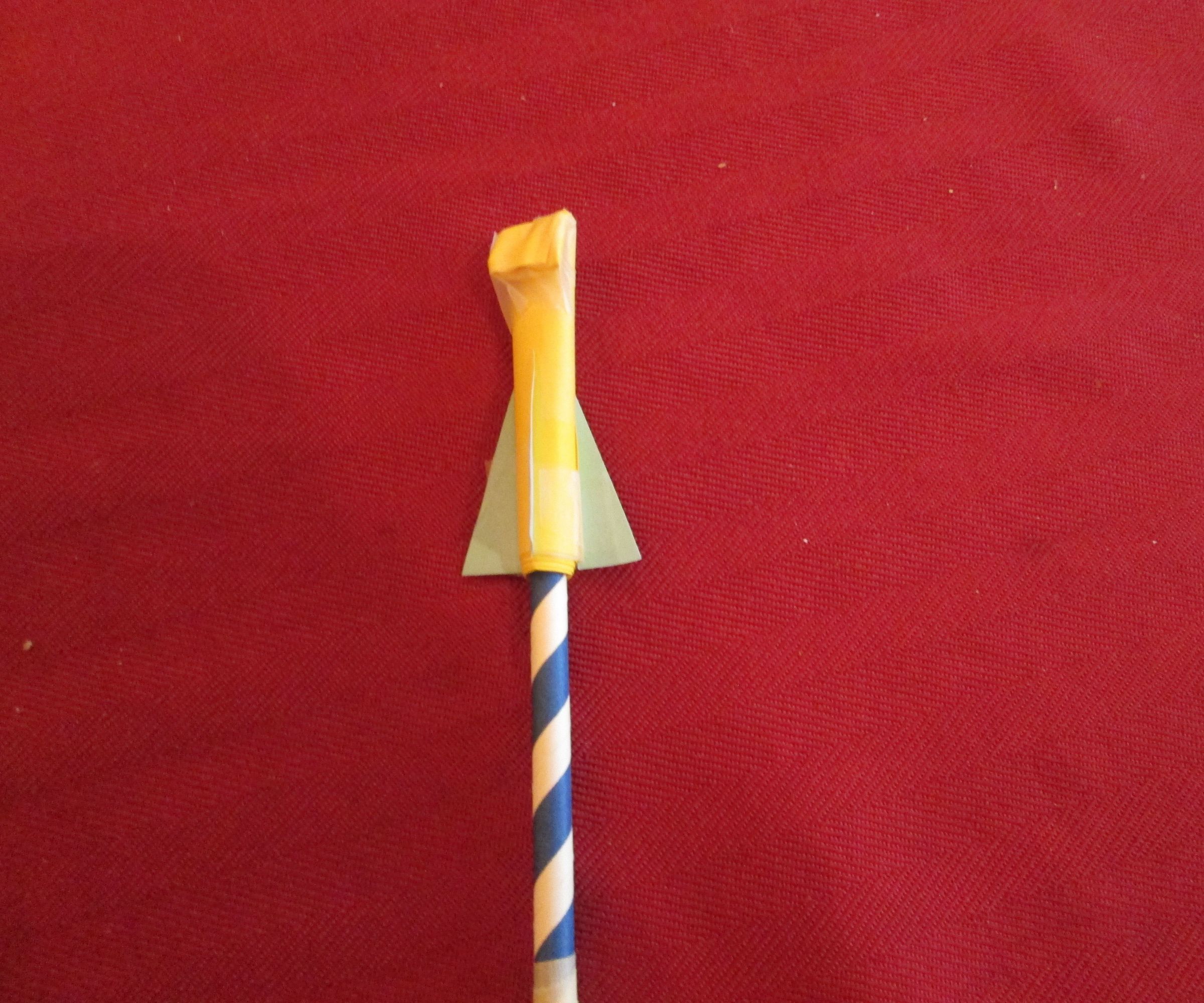 Easy Paper Straw Rocket