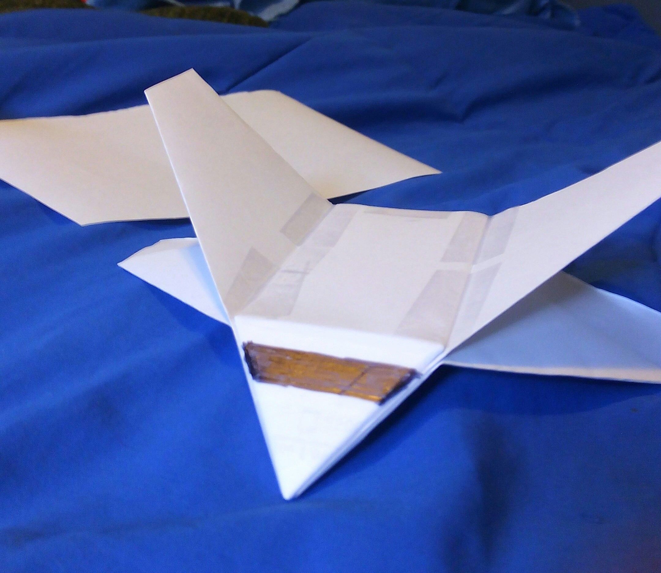 X WING PAPER AIRPLANE, AWAY! 5 Steps Instructables