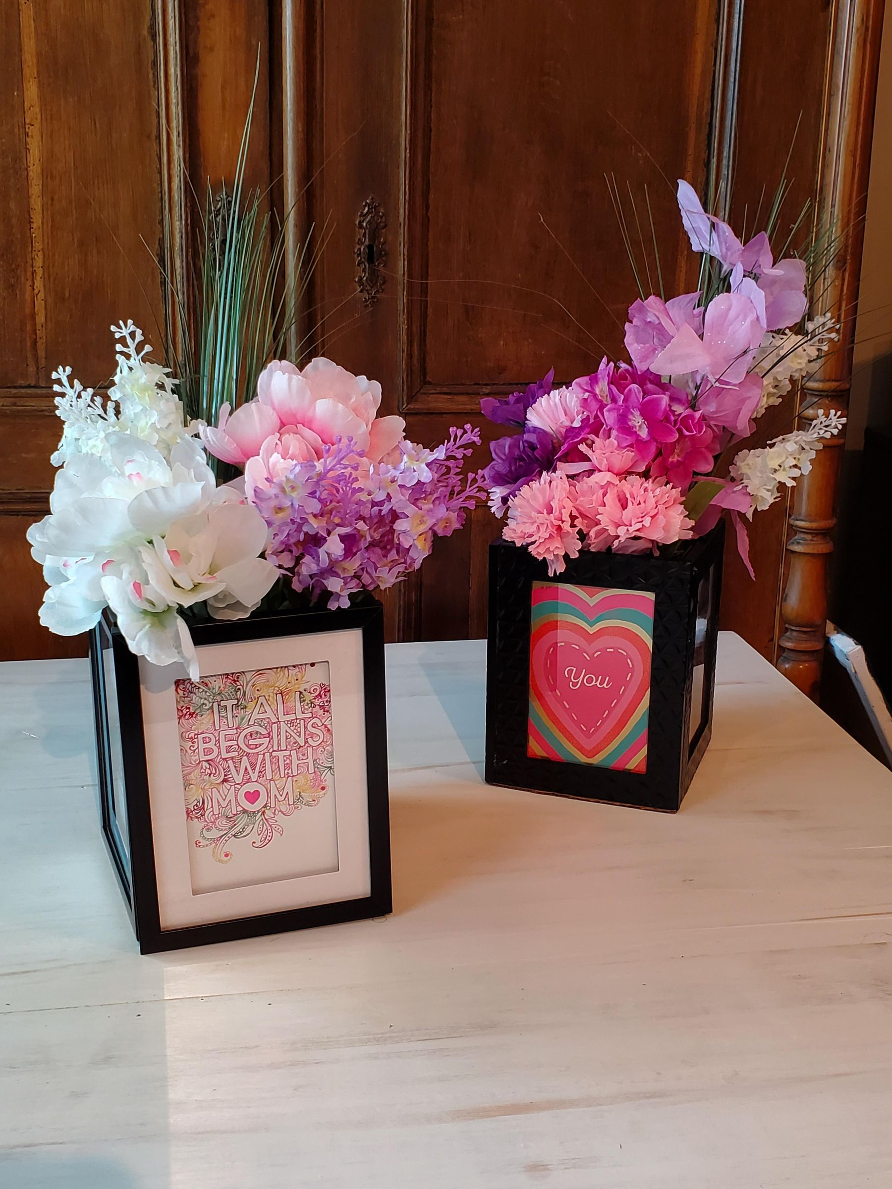 Picture Frame Bouquet 6 Steps (with Pictures) Instructables