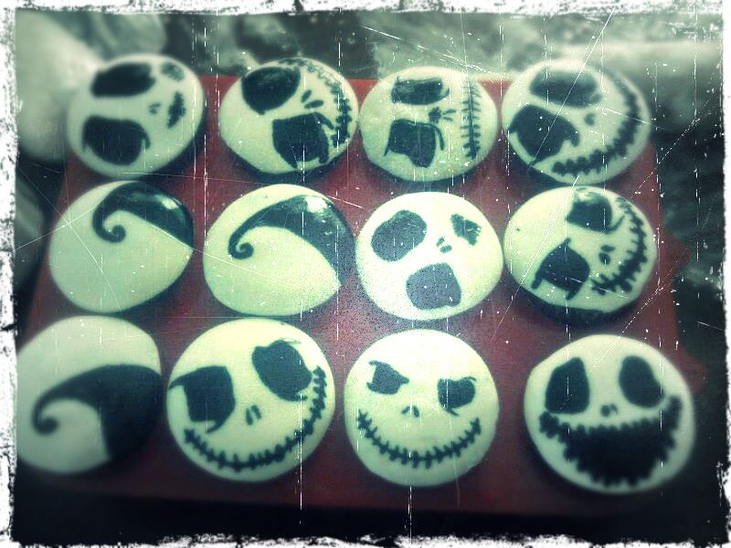 Nightmare Before Christmas Cupcakes