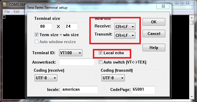 Setting Up Connection