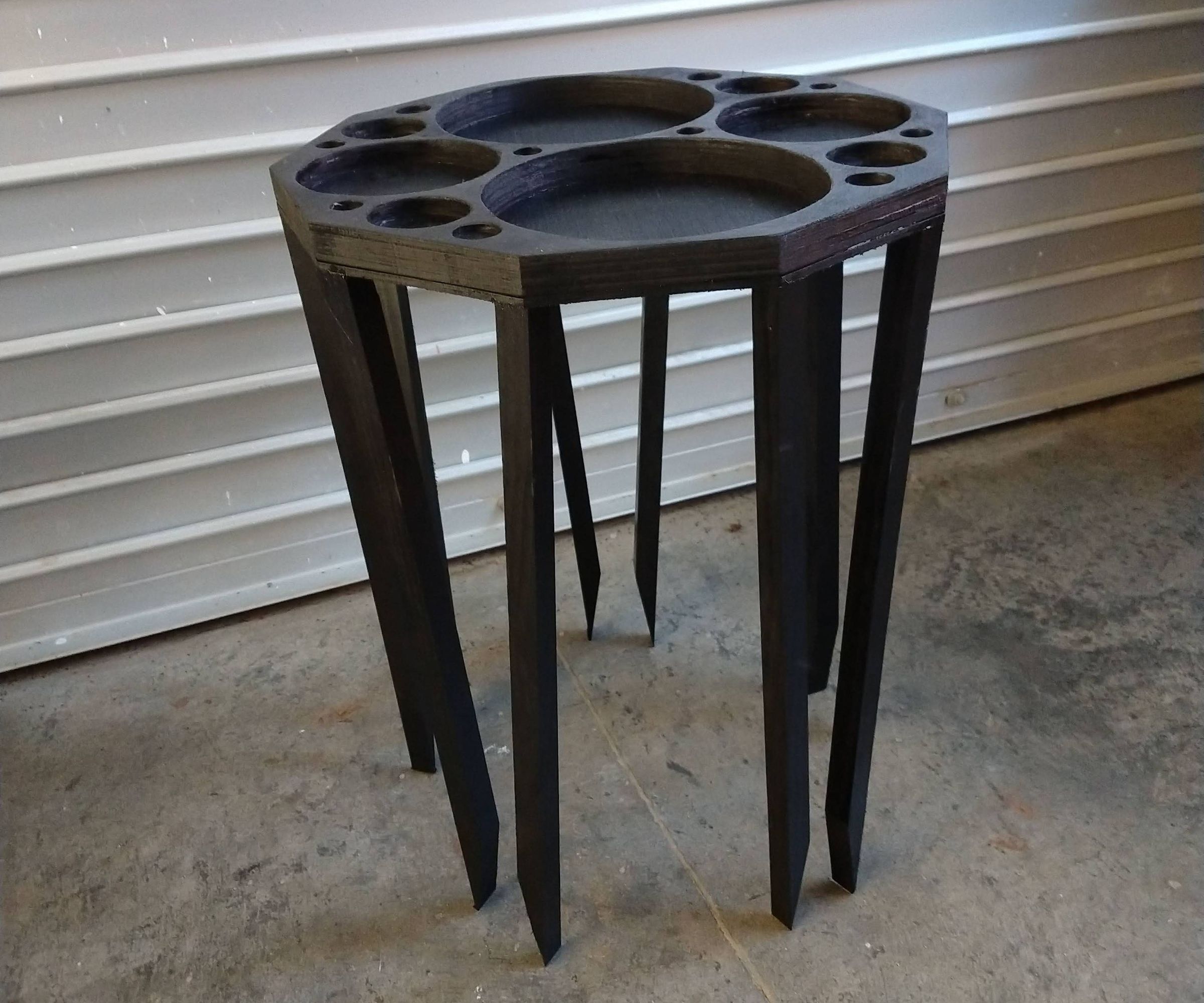 How to Build an Apollonian Gasket End Table