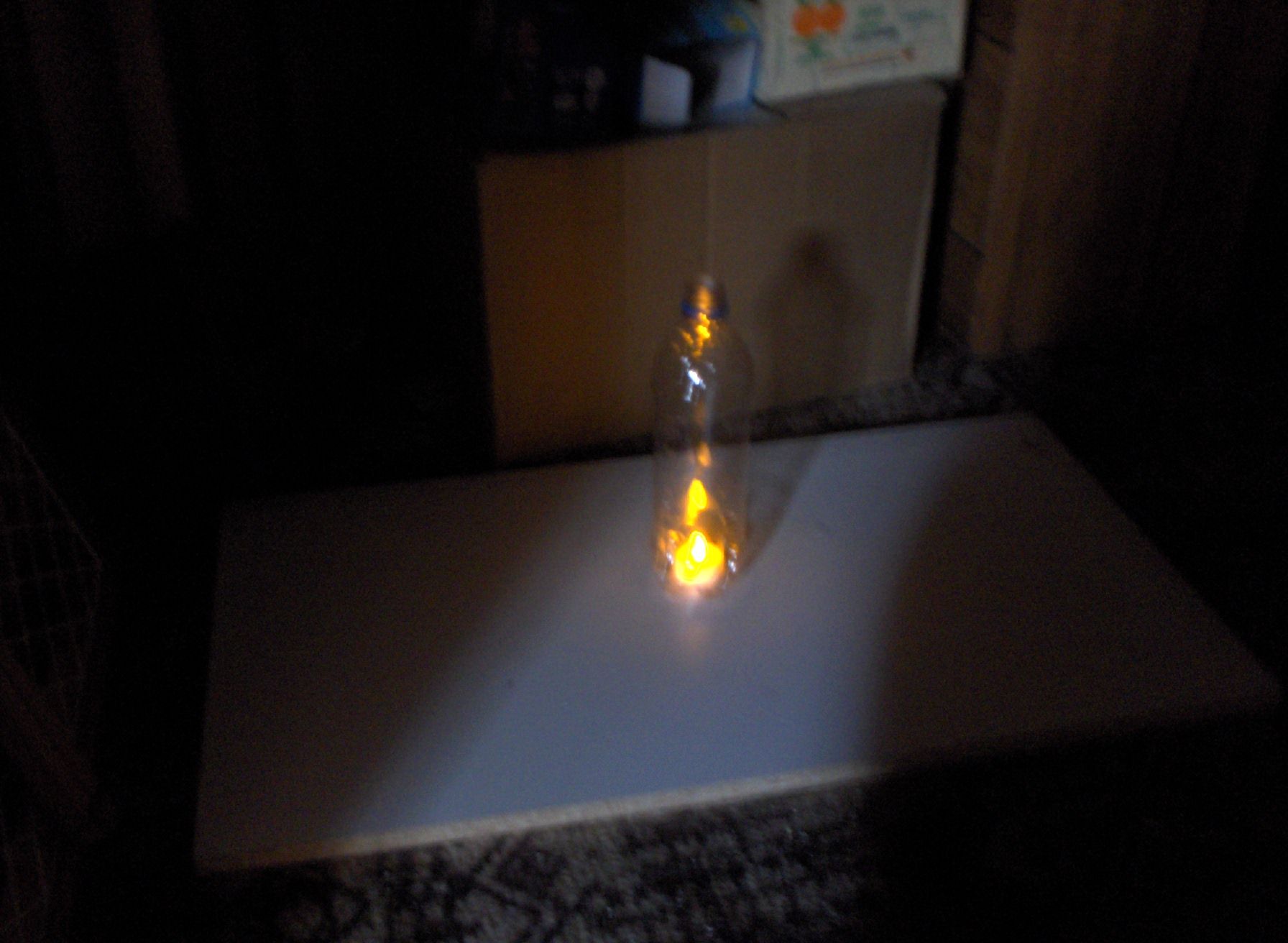 Lantern Made From Plastic Water Bottle