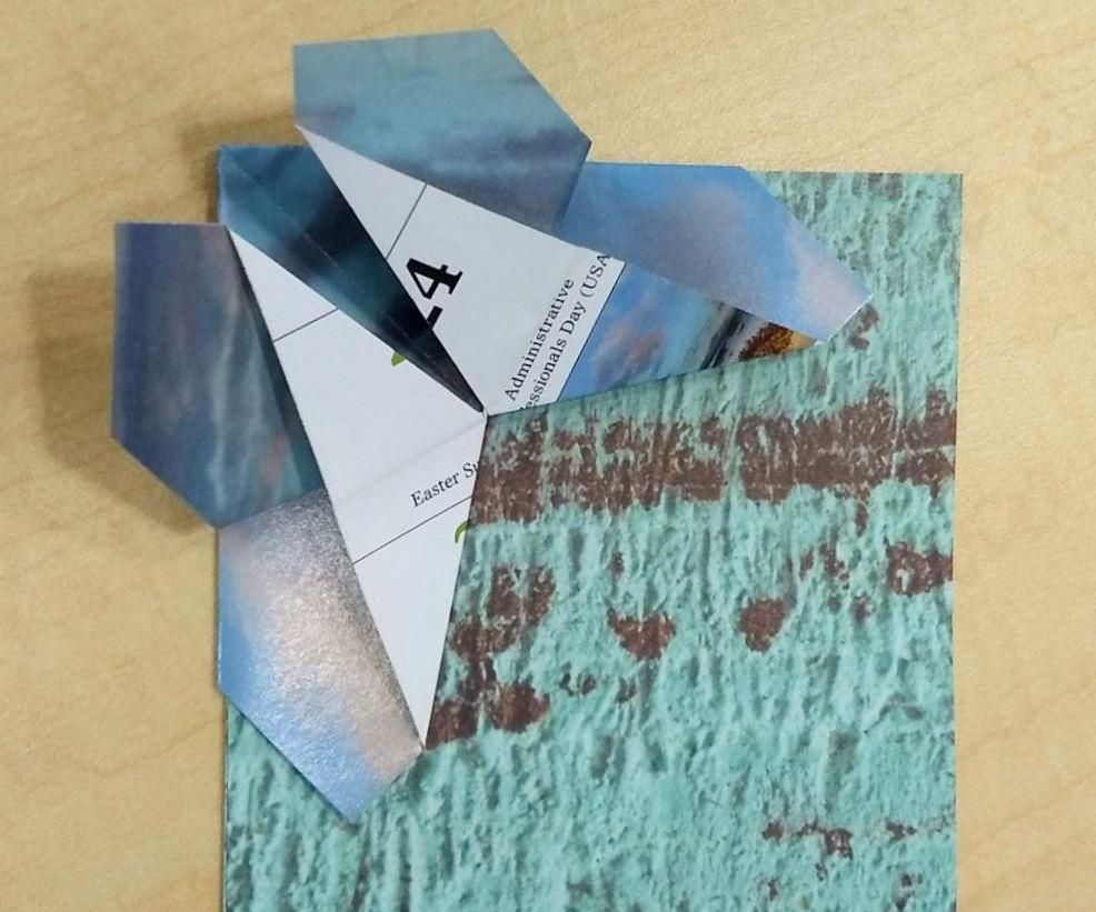 Folded Butterfly Bookmark