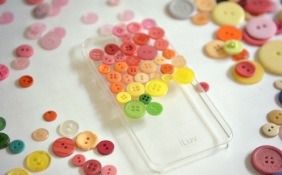 Rainbow Button Phone Case : 3 Steps - Instructables Rainbow Button Phone Case : 3 Steps - Instructables