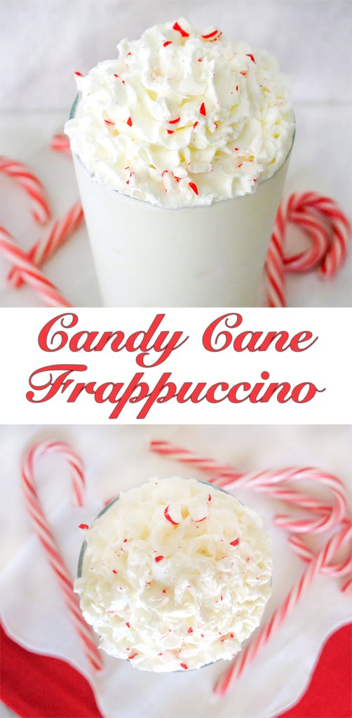 Candy Cane Frappuccino Recipe 3 Steps With Pictures Instructables