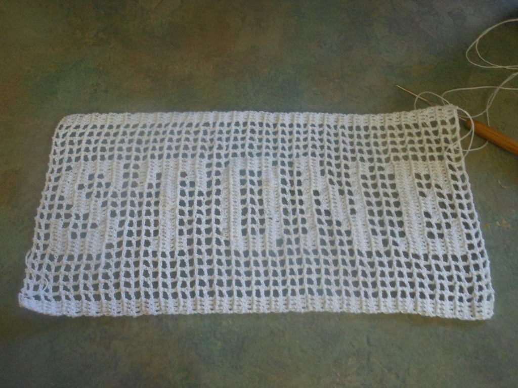 Filet Crochet Name Doily : 12 Steps (with Pictures) - Instructables filet-crochet-name-doily-12-steps-with-pictures-instructables