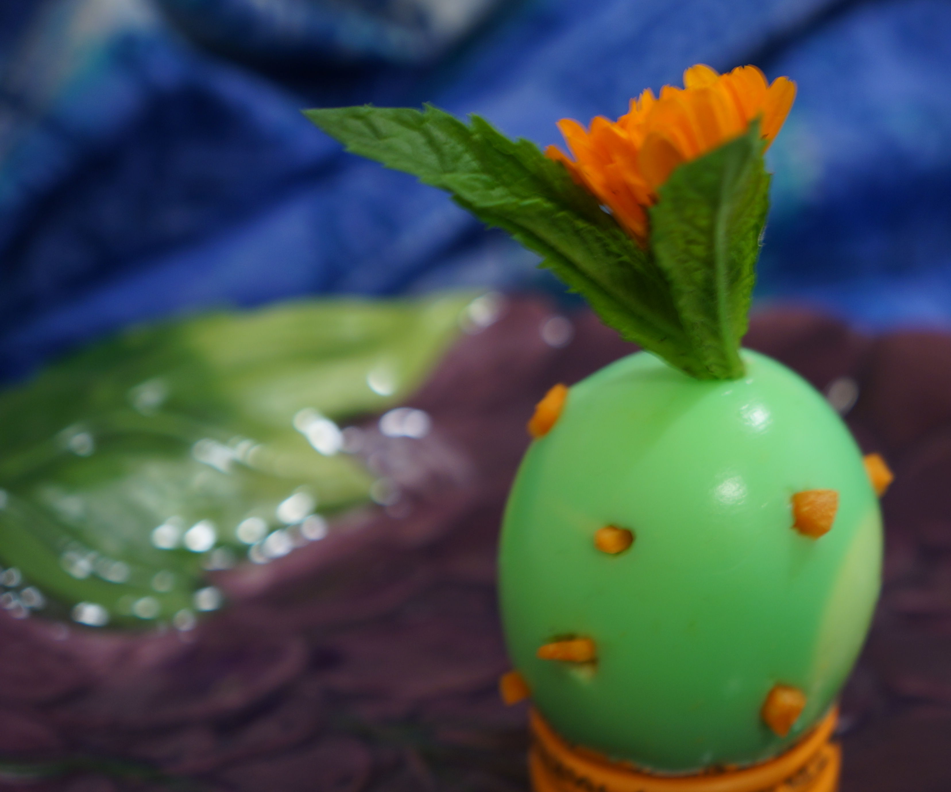 Food Art Using a Drill