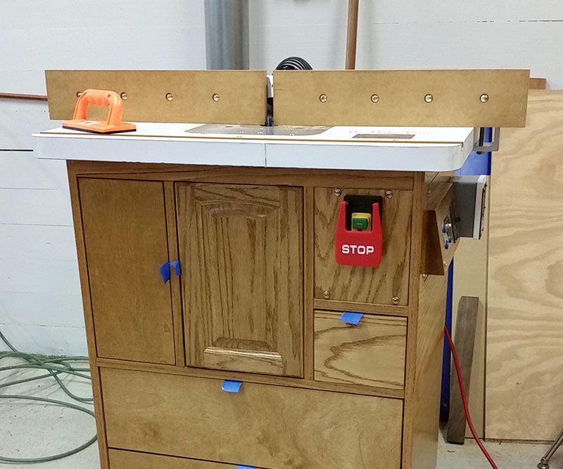 Digital Controls for Router Lift