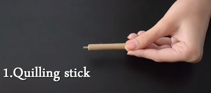 For This Quilling Model We Need: