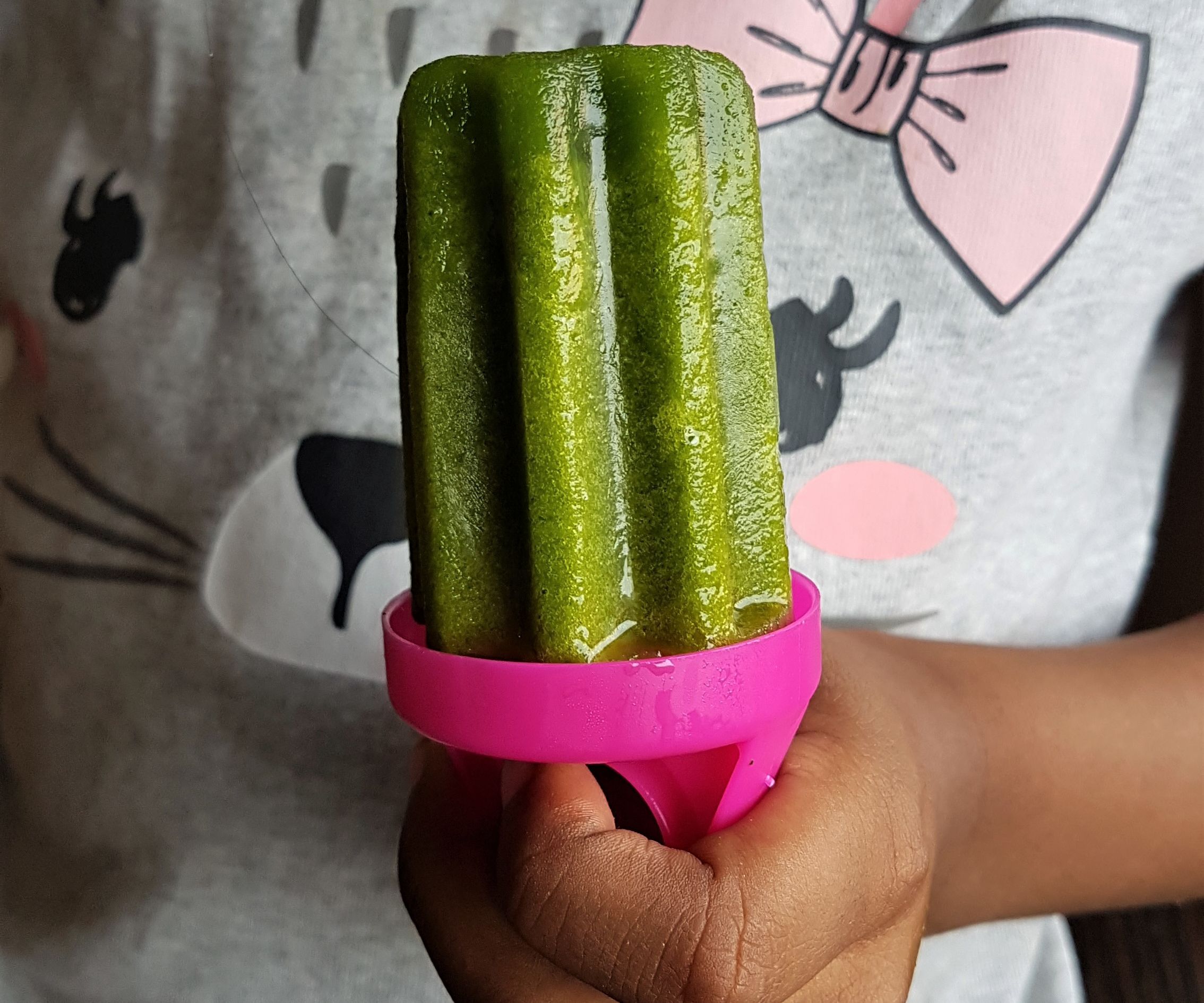 Spinach Popsicle 