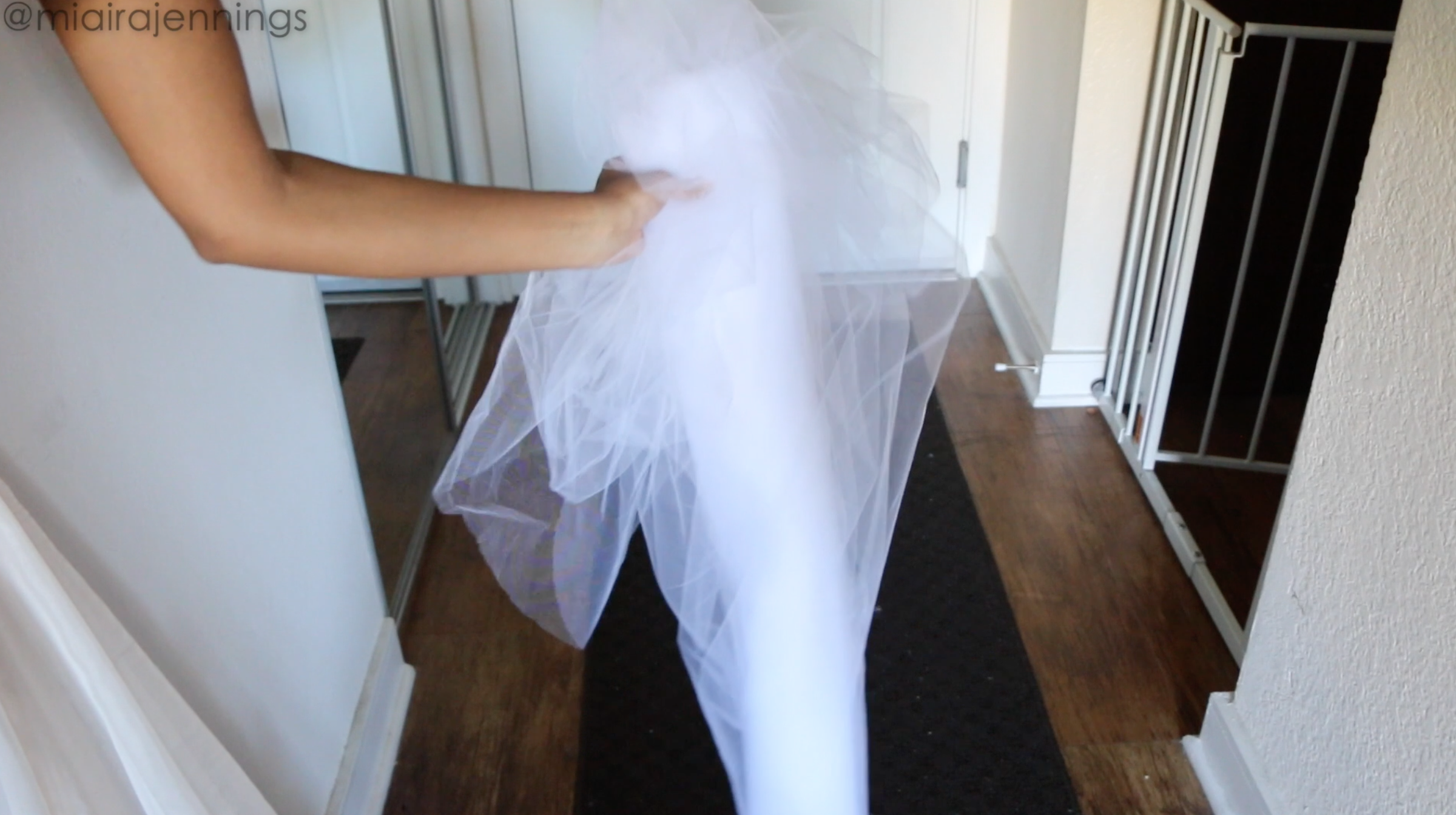How to Make a DIY Flower Gown Out of Basic Shapewear 4 Steps (with