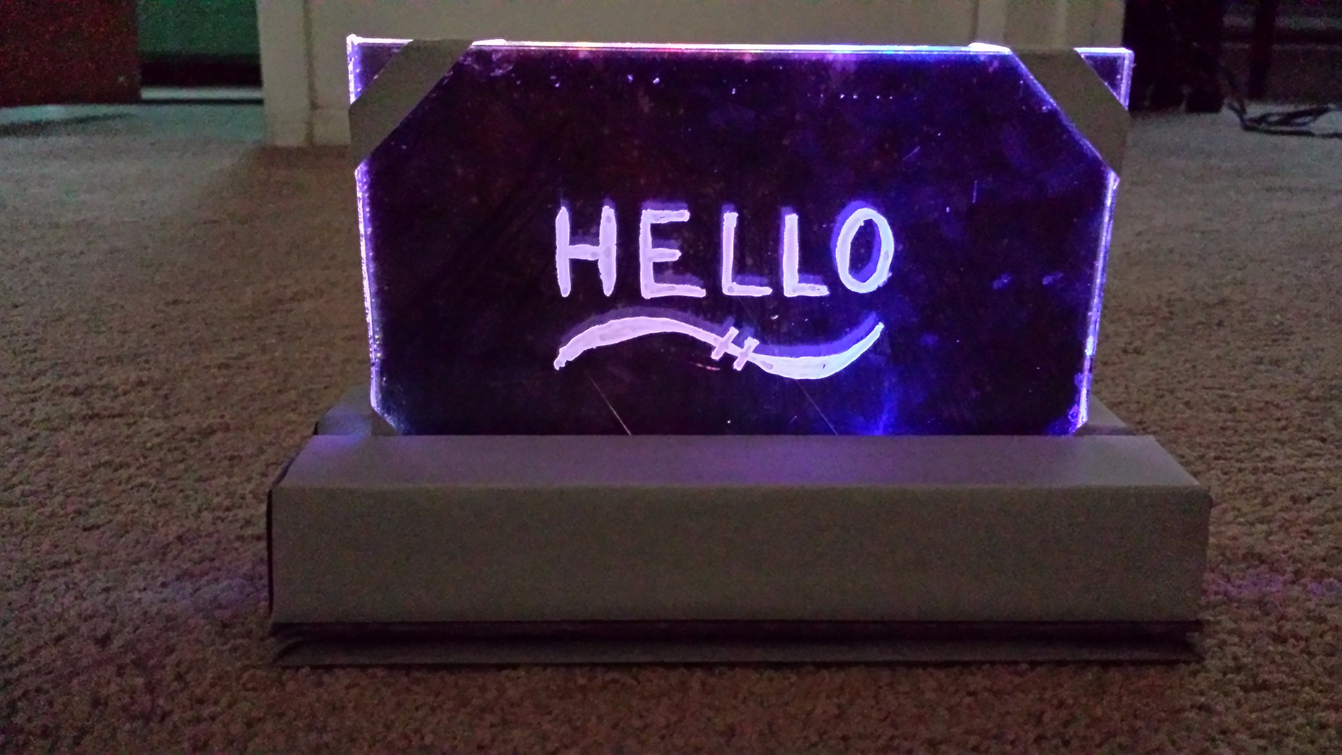 LightUp Dry Erase Board 11 Steps (with Pictures) Instructables