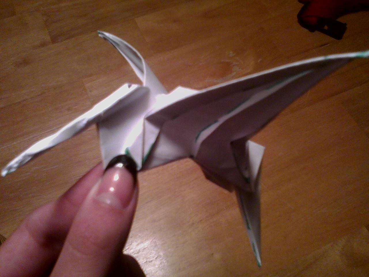 How to Fold a Flapping Hummingbird!