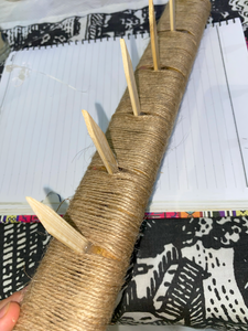 Glue and Wrap the Shelf Pieces Together