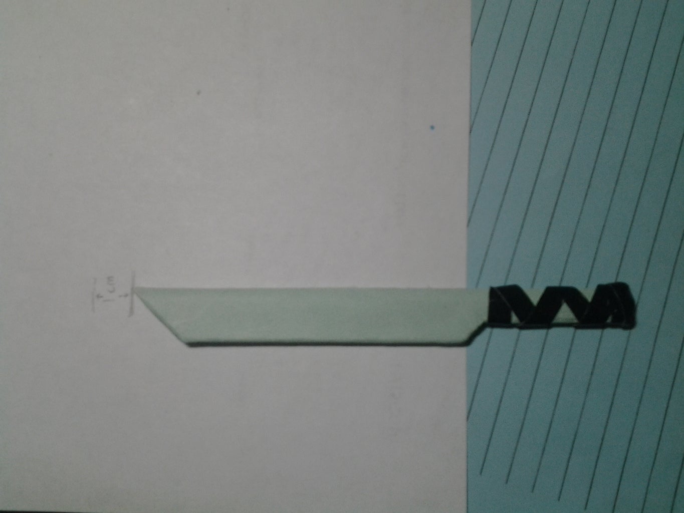 How to Make a Mini Sword (using Paper) : 7 Steps - Instructables
