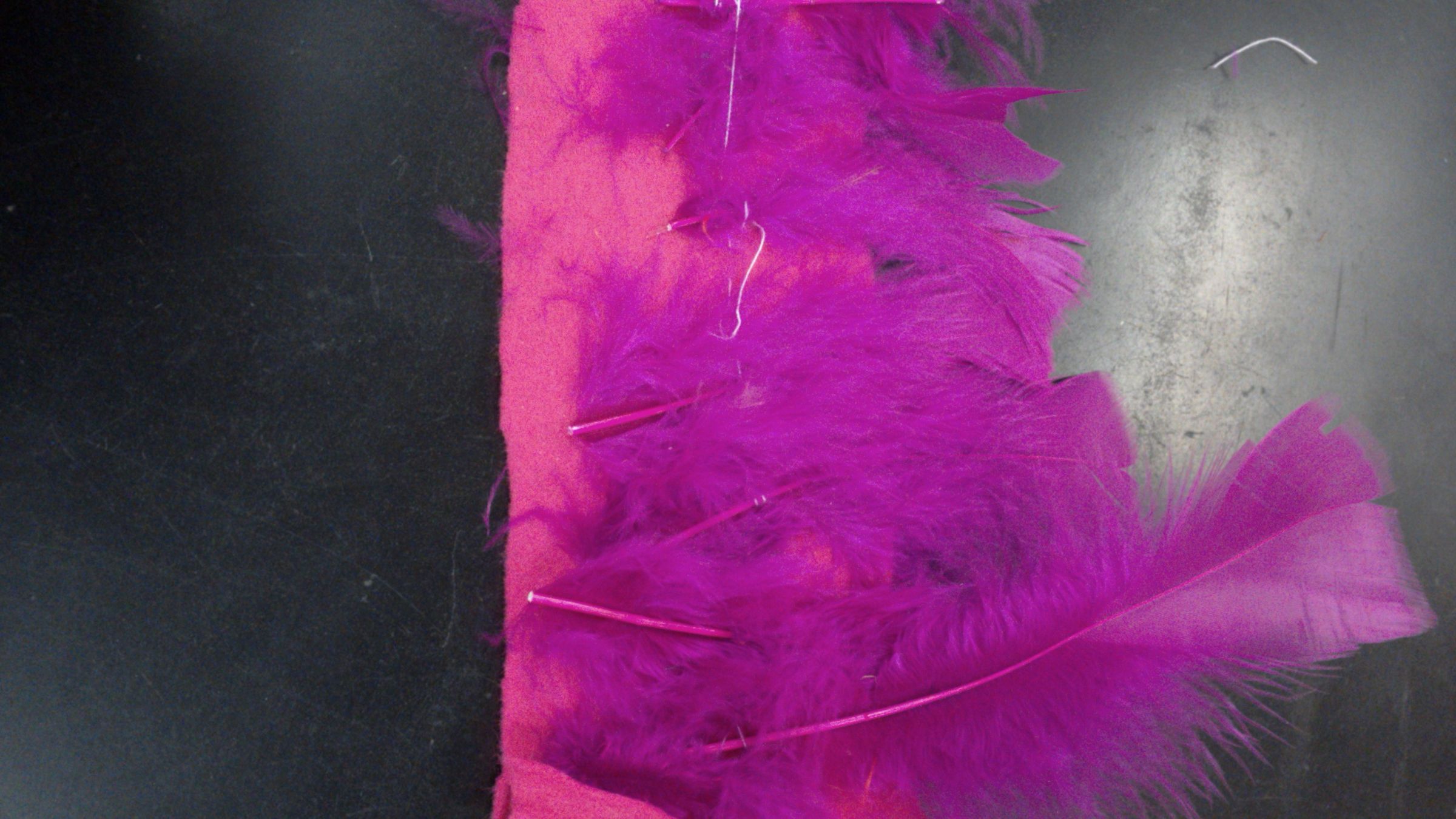 Fake Feather Flower Made by Tracy Li 8 Steps Instructables