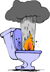 Exploding Toilet (april fools)