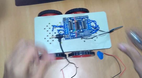 Arduino 4 Wheel Drive Bluetooth RC Car Using UNO R3, HC-05 and L293D ...