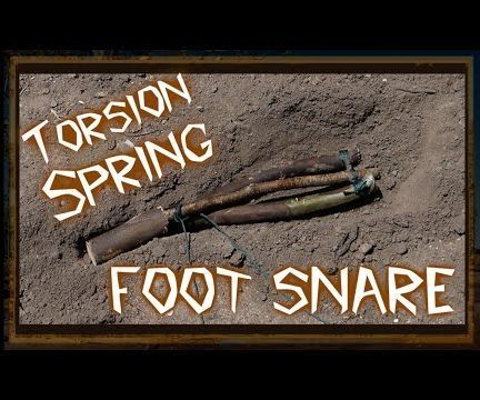 Primitive Torsion Spring Foot Snare