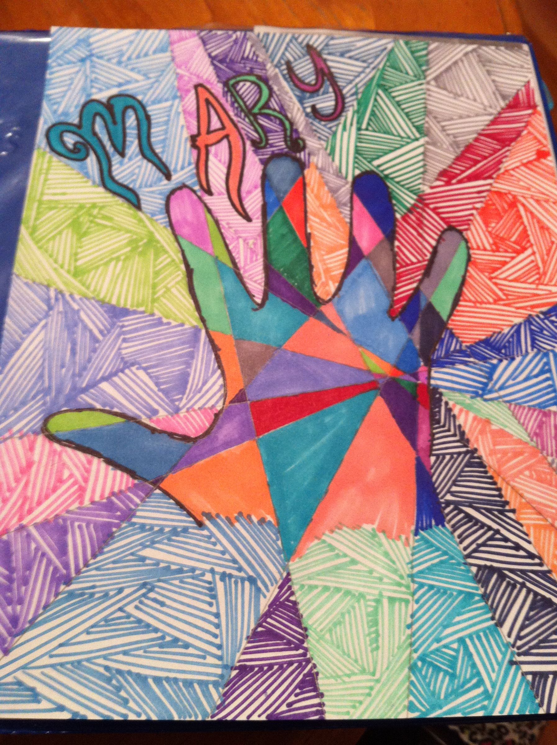 How to Make a Color Hand