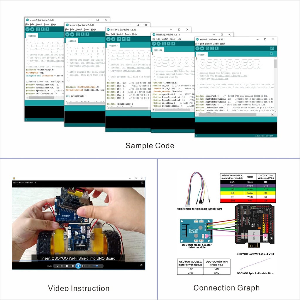 OSOYOO 2WD Robot Car Starter Kit : 33 Steps (with Pictures) - Instructables
