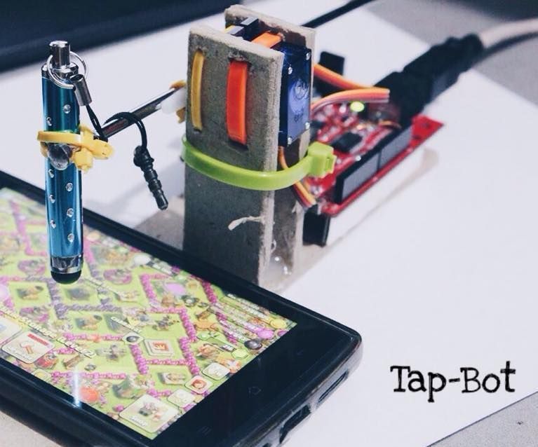 T.A.P BOT  (Touch Assist Player )