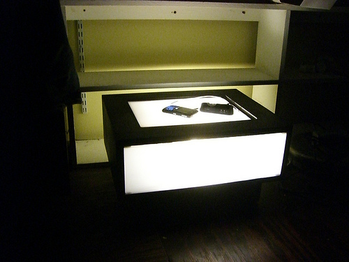 Night Stand Charging Station Lamp