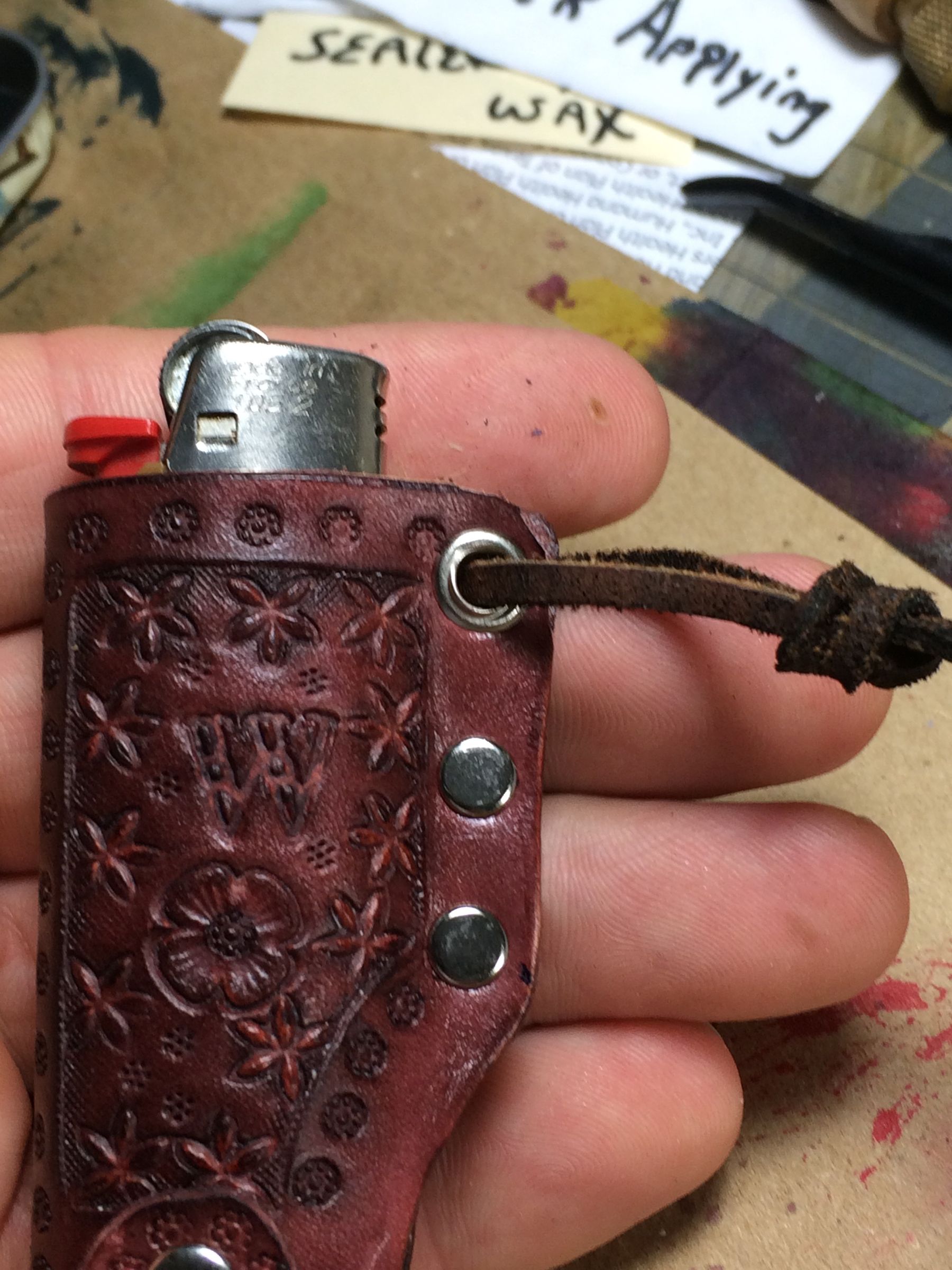 Leather Lighter Holster 10 Steps (with Pictures) Instructables