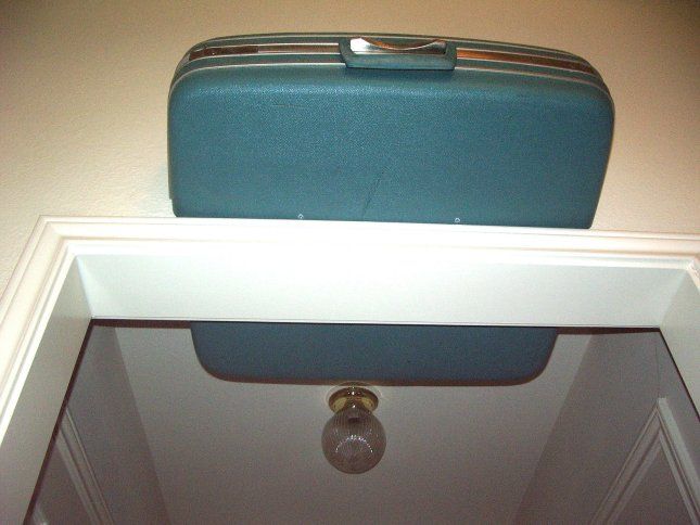 Double Suitcase Shelf