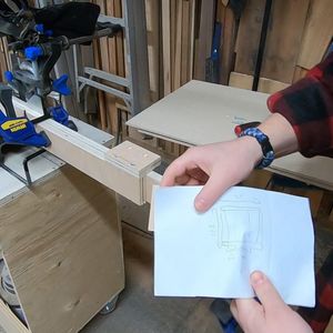 Attaching the Back to the Stop Block