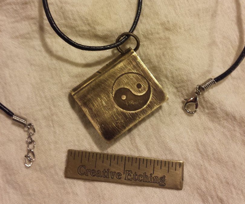 The Tiny Book Pendant