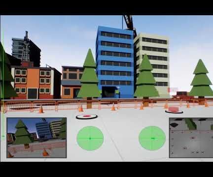 QUAD TRAINING MISSION 3 - Four Flight Targets