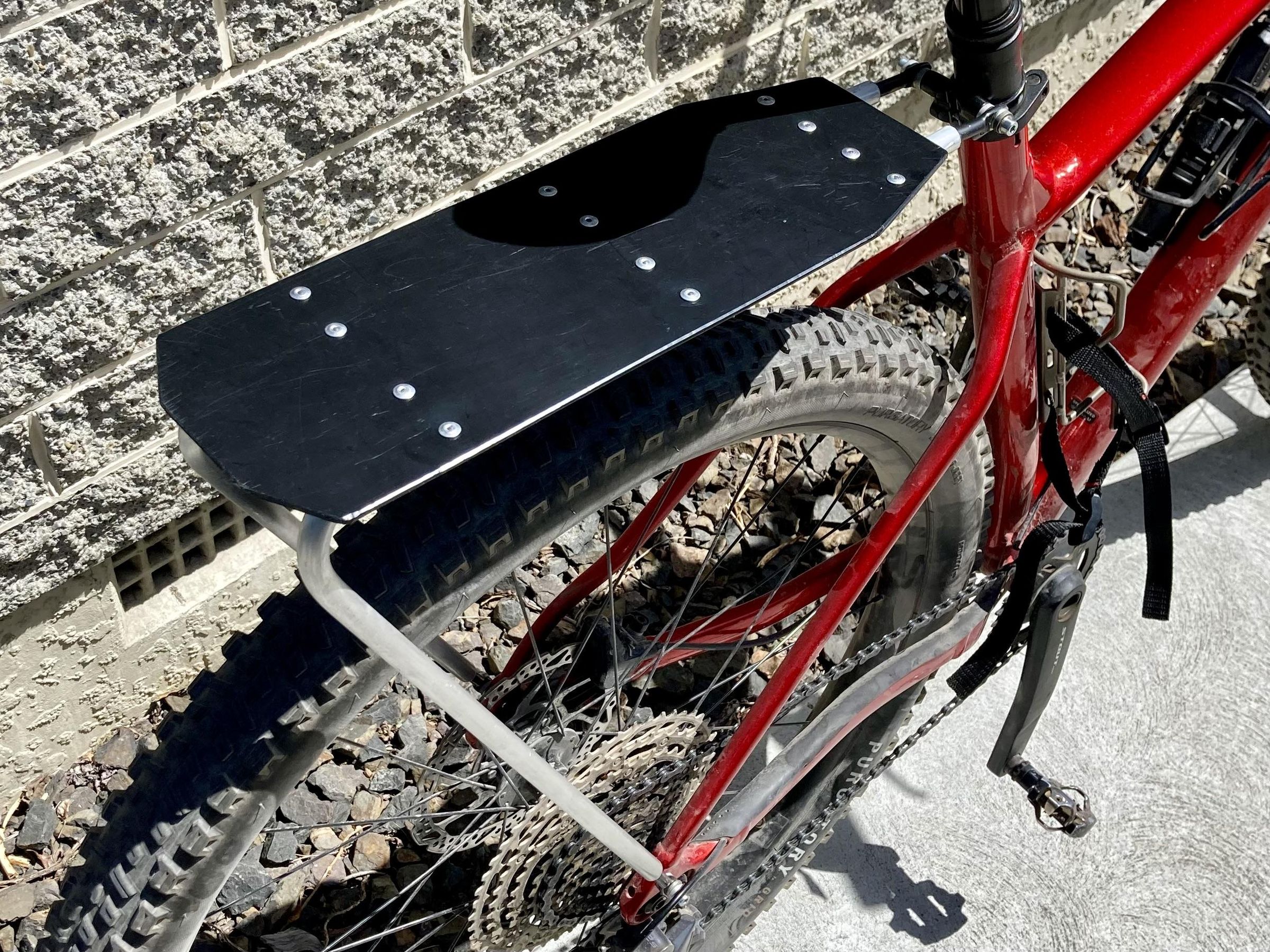 DIY Bikepacking Carrier Rack 8 Steps Instructables