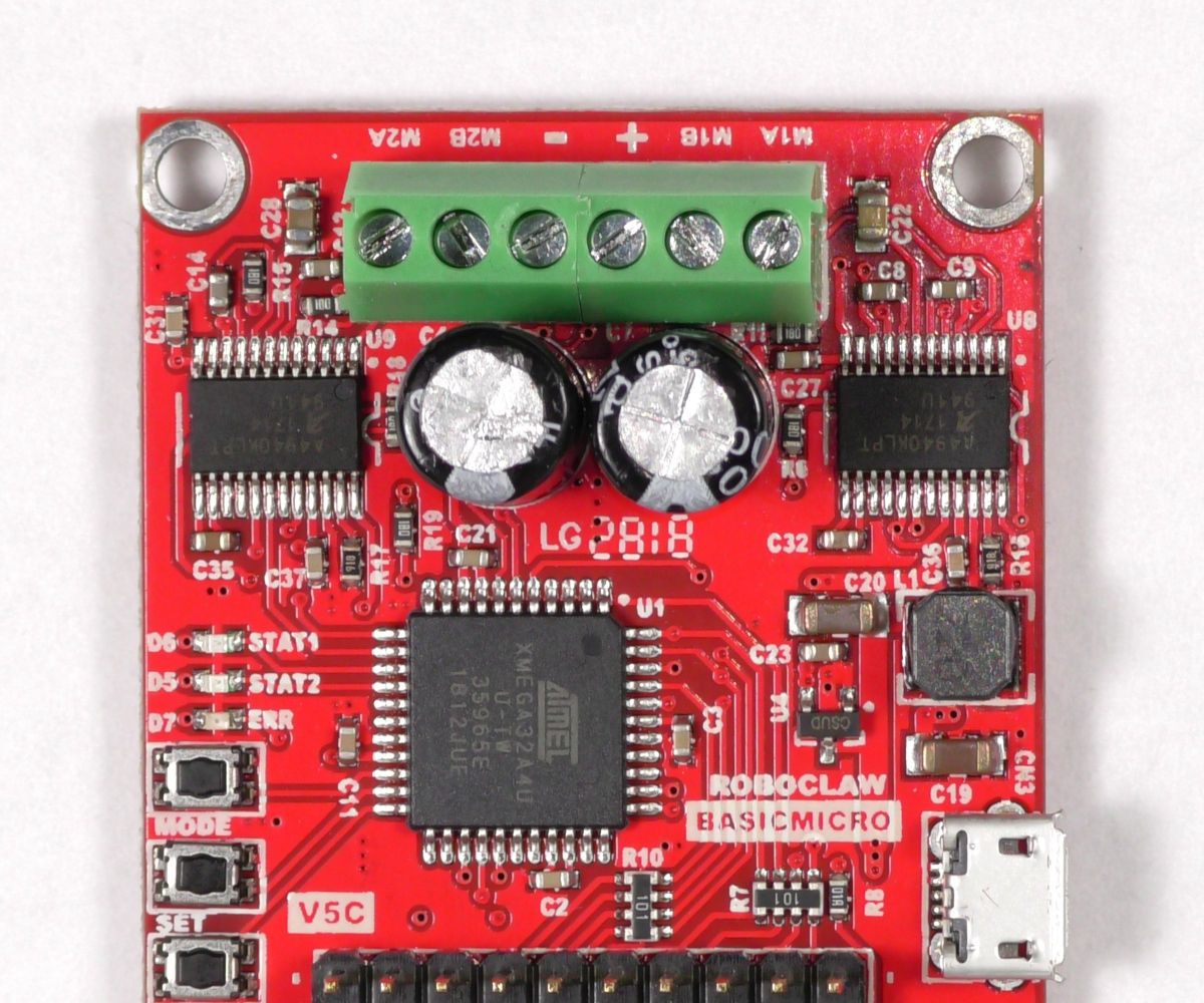 Converting From the Kangaroo to the RoboClaw Motor Controller