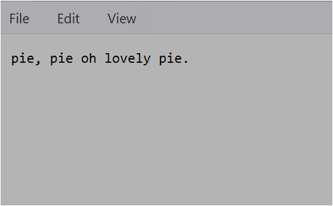 Think of a Lovely POEM