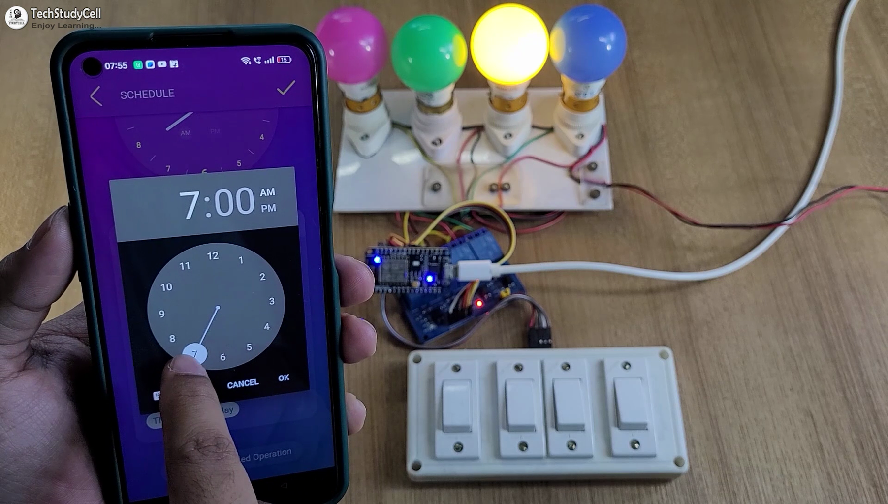 NodeMCU Home Automation Project With Cadio