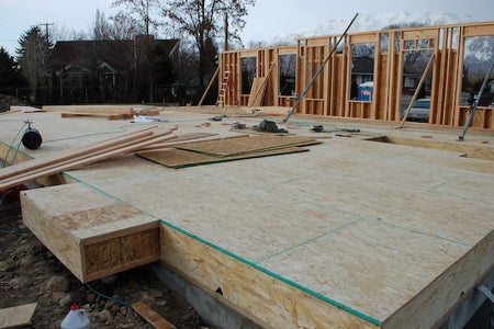 Sheeting the Floor With OSB or Plywood