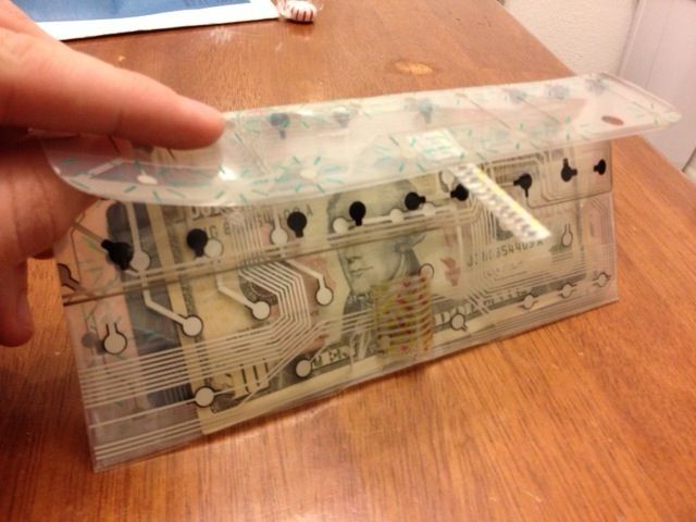 Keyboard Clutch Wallet