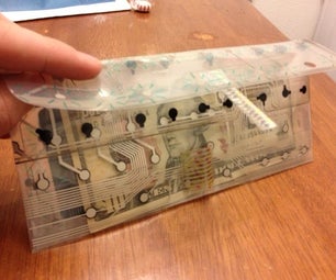 Keyboard Clutch Wallet