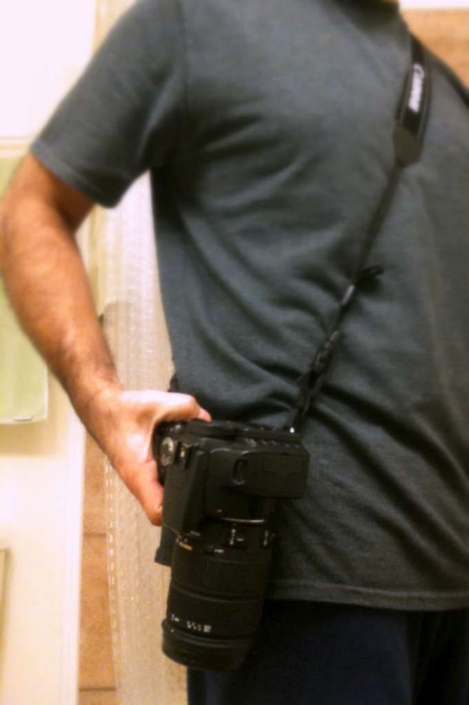 DIY Camera Strap and Hand Grip in one