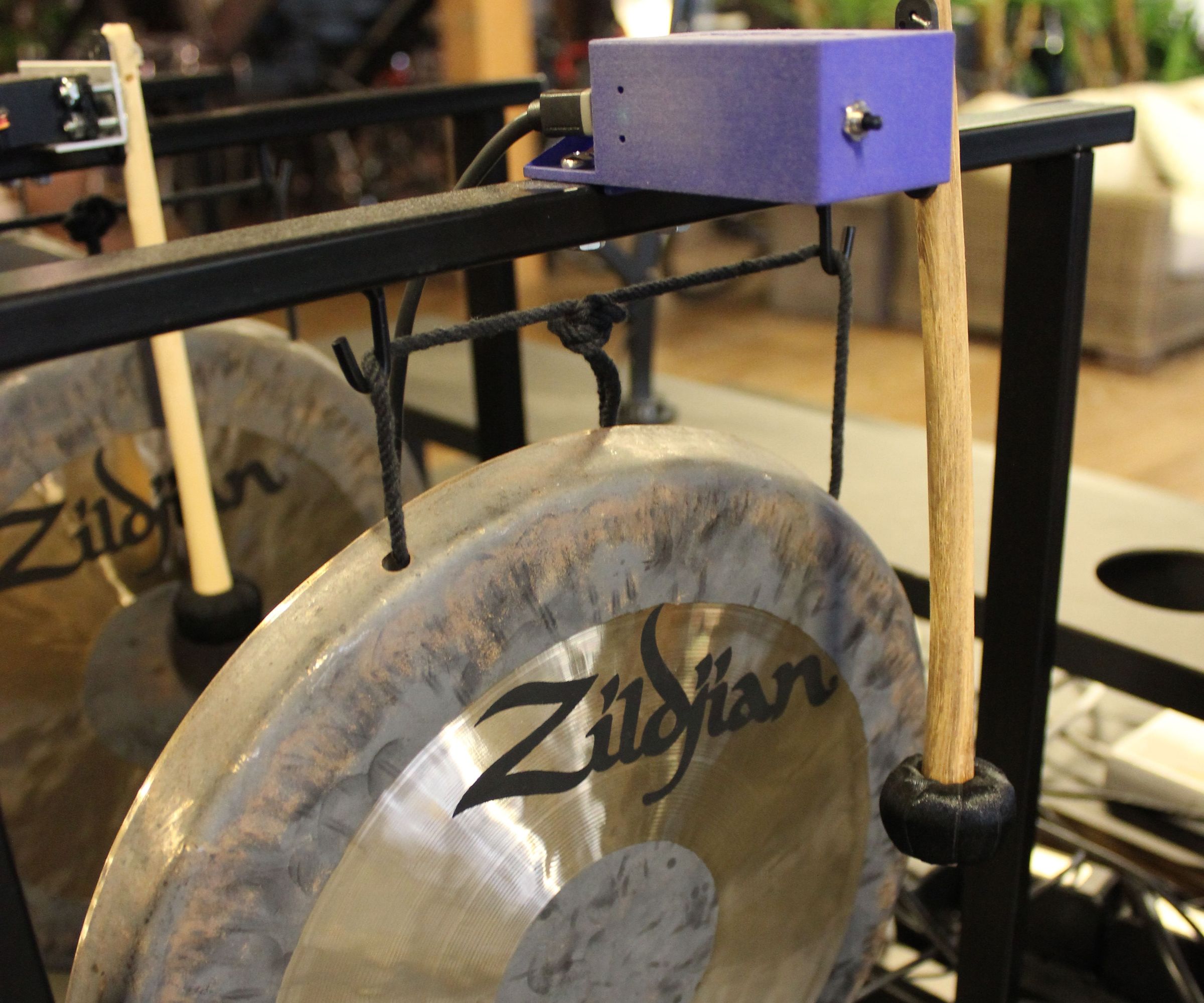 Gongbot: Networked robotic gong