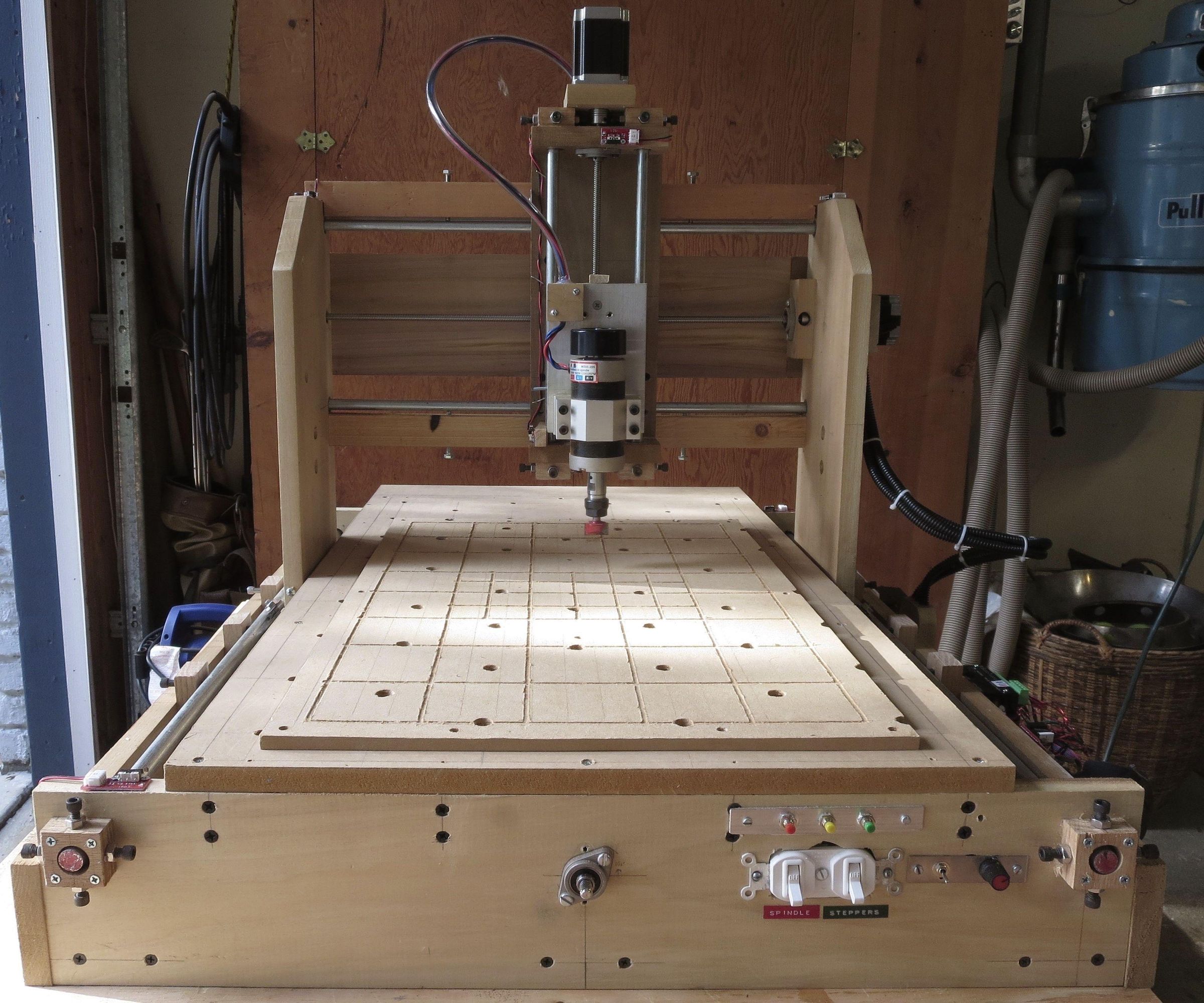 Scratch-built CNC Router