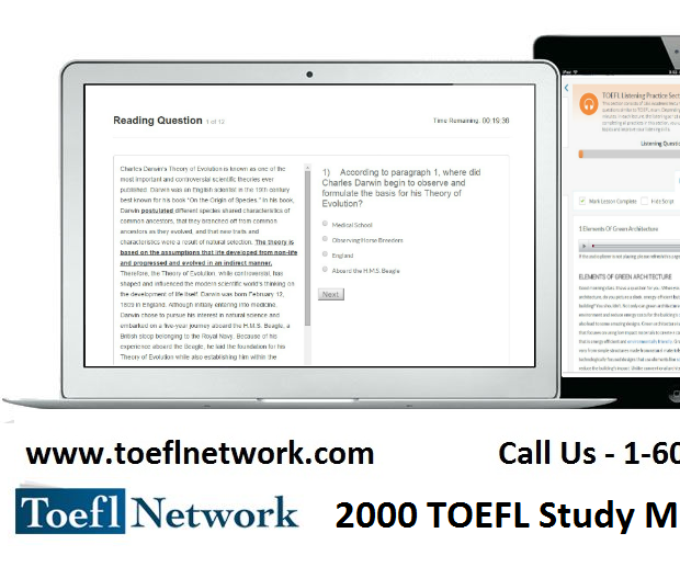 TOEFL Ibt Reading Practice Test Online Free