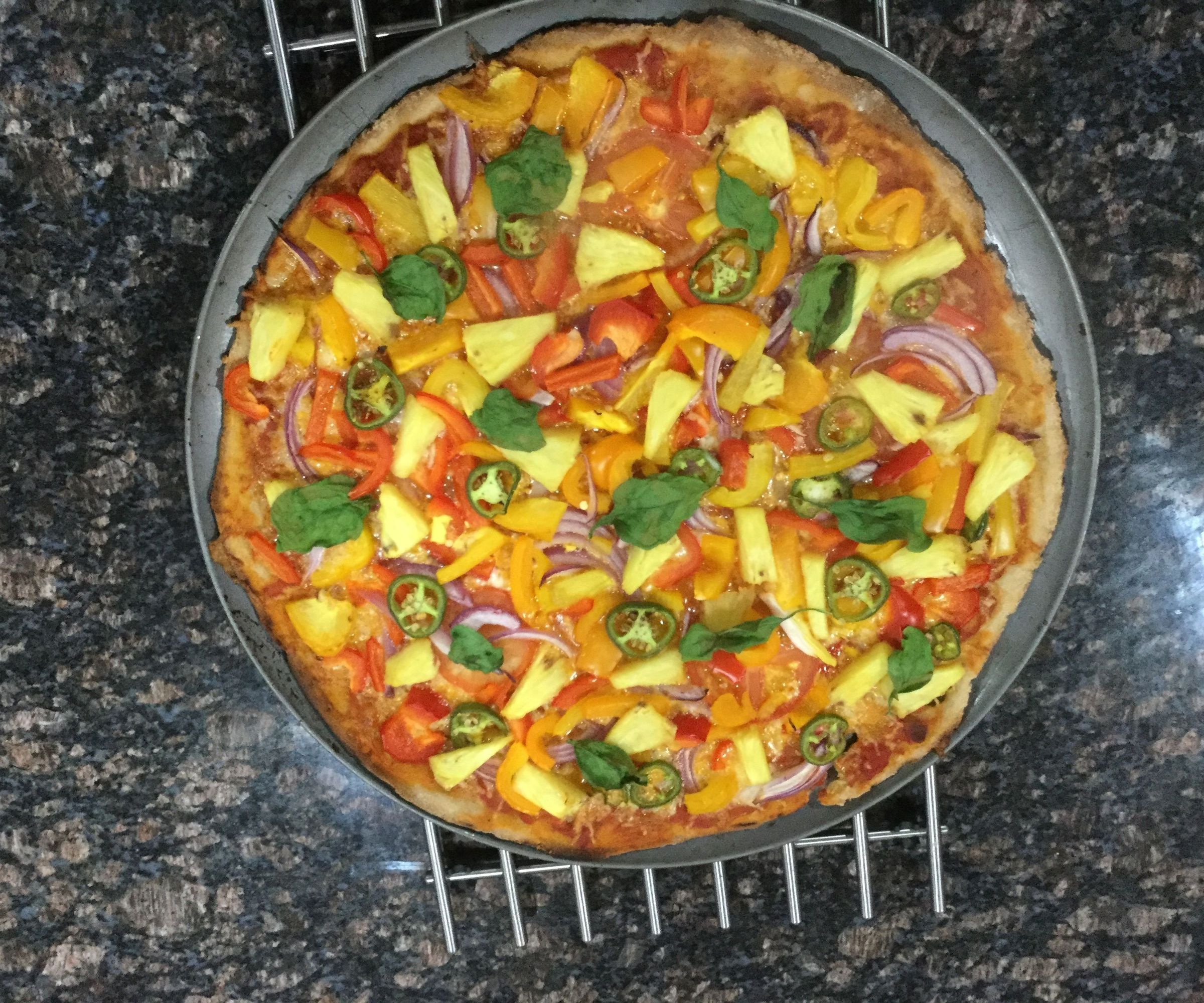Healthy Homemade Pizza