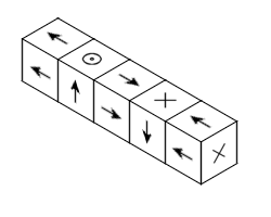 Fridge Magnet Band Halbach Array Monorail, Video at the End
