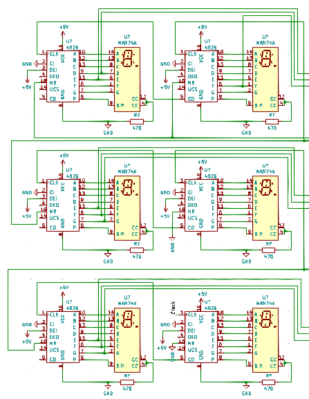 Digital Clock But Without a Microcontroller [Hardcore Electronics] : 14 ...