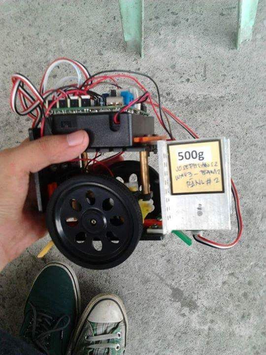 Robot Bumper From the Old Washing Machine